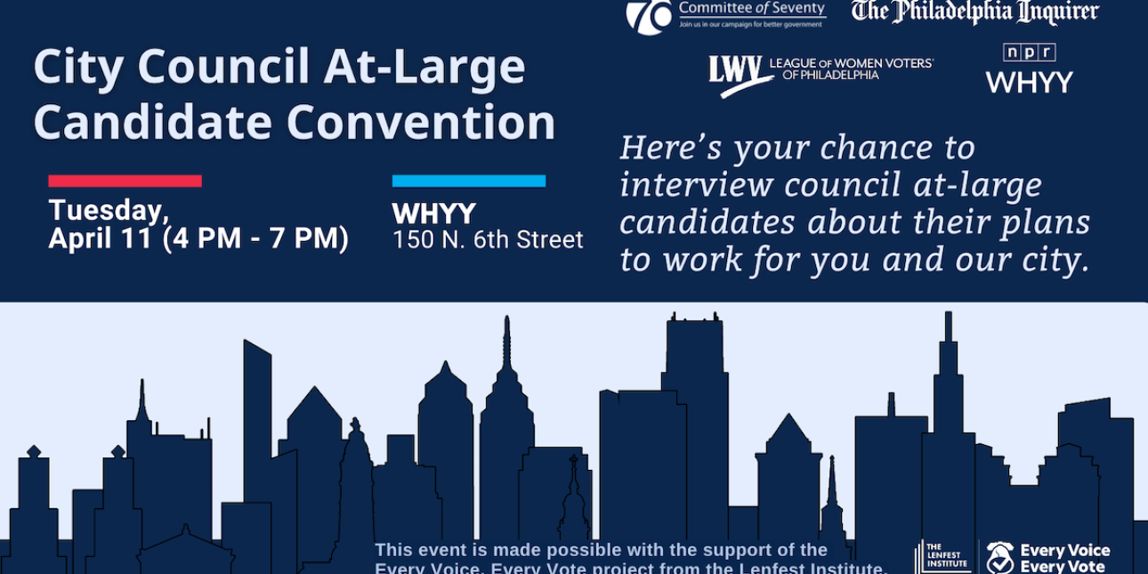 Meet your Philly City Council atlarge candidates facetoface Every